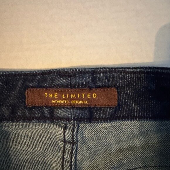 The Limited Women Flare Jeans Size 4 Classy Wide Leg Low Rise Y2K Retro Hippie - Picture 5 of 7